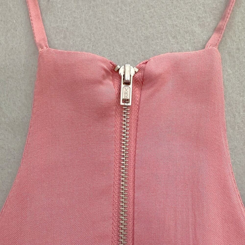 Romeo and Juliet Couture Rose Tan Swing Cutaway Trapeze Mini Dress Tunic Sz Med - Picture 6 of 12